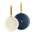 Greenpan Frying Pan Set 20/26cm 'Padova Oxford Blue'