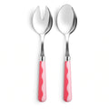 Addison Ross Slabestek 'Wave' Watermelon & Pink (2-delig)