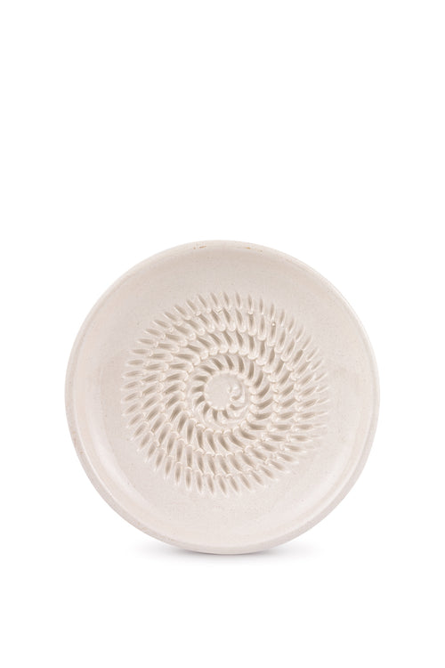 Spic'd Grater Plate Ø12.5cm 'Soft Ivory'