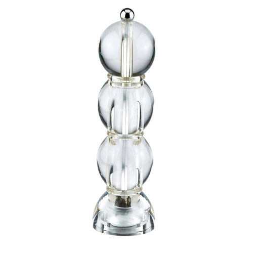 Addison Ross Peper- of Zoutmolen 'Icy Bobbin' Transparant 24cm