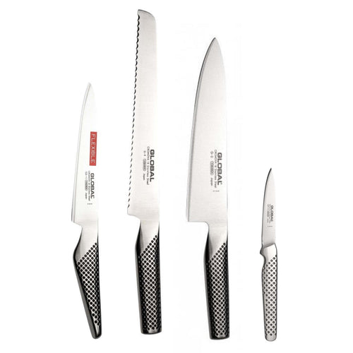 Global Knife Set 4-piece G-2 / G-9 / GS-11 / GSF-15