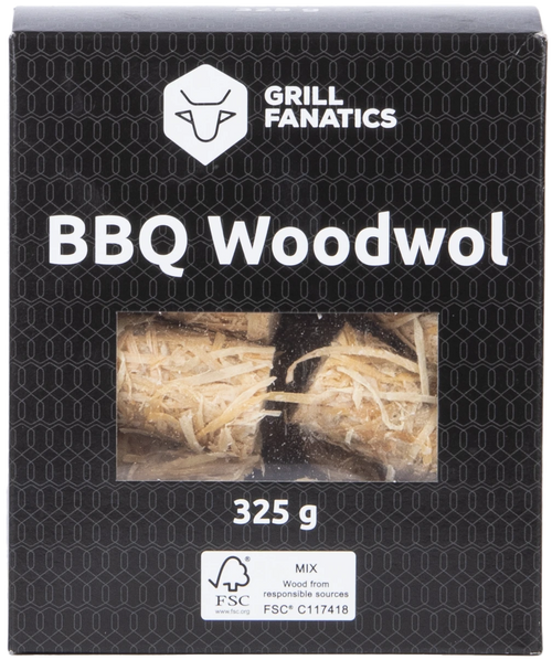 Grill Fanatics BBQ Wood Wool Firelighters 325g