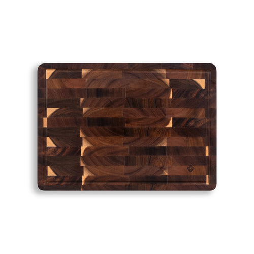 SOPHIOR Acacia Chopping Board with Juice Groove 35x25x2.5cm