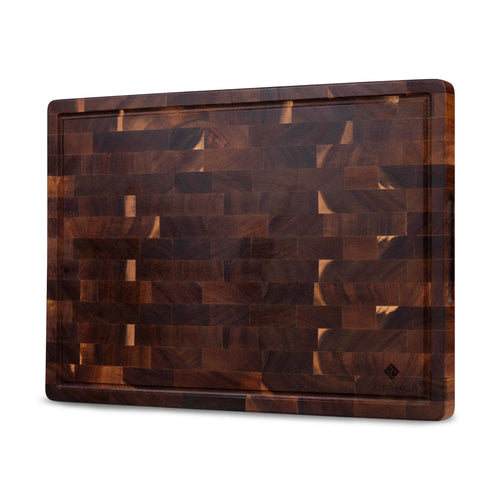 SOPHIOR Acacia Chopping Board Large - 42x30x2.5 with Juice Groove