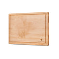 SOPHIOR Maple Wood Cutting Board with Juice Groove - Medium 35x25x2.5cm