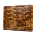 SOPHIOR Teak Chopping Block with Juice Groove 45x35x4cm