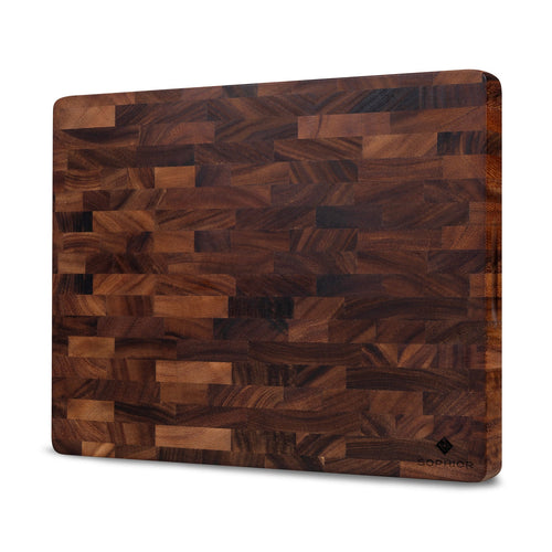 SOPHIOR Butcher Block Walnut 45x35x4cm