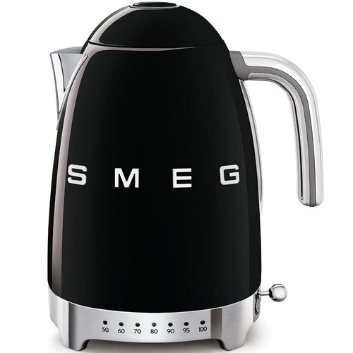 Smeg Variable Temperature Kettle 1.7L 'Black' KLF04BLEU