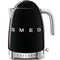 Smeg Variable Temperature Kettle 1.7L 'Black' KLF04BLEU
