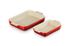 Le Creuset Set of 2 Baking Dishes 'Cerise' 25 & 32cm