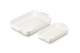 Le Creuset Set of 2 Oven Dishes 'Meringue' 25 & 32cm