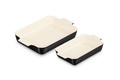 Le Creuset Set of 2 Oven Dishes 'Black' 25 & 32cm