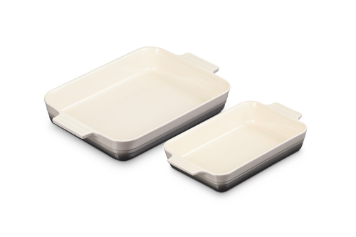 Le Creuset Baking Dishes Set of 2 'Flint' 25 & 32cm
