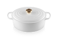 Le Creuset Signature Oval Casserole 'White' Ø31cm / 6.7L