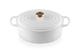 Le Creuset Signature Oval Casserole 'White' Ø31cm / 6.7L