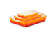 Le Creuset Set of 3 Rectangular Dishes 18/25/32cm 'Flame'