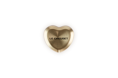 Le Creuset Signature Stainless Steel Heart Knob Gold ø4.7cm