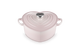 Le Creuset Heart Signature Casserole 'Shell Pink' Ø20cm / 1.9L