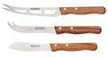 Le Creuset Cheese Knife Set 3-piece Olive Wood
