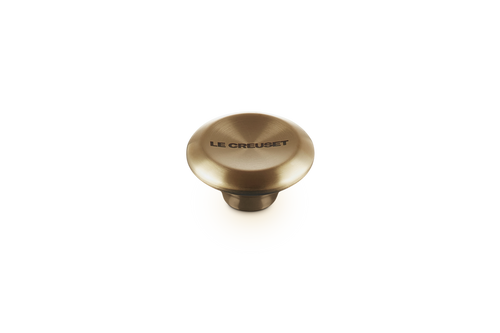 Le Creuset Signature Stainless Steel Lid Knob Light Gold-toned Ø4.7cm