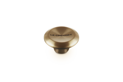 Le Creuset Signature Stainless Steel Lid Knob Light Gold-coloured Ø5.7cm