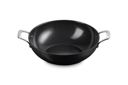 Le Creuset Wok 2-Handled Essential Ø32cm / 6L 'Ceramic Non-stick'