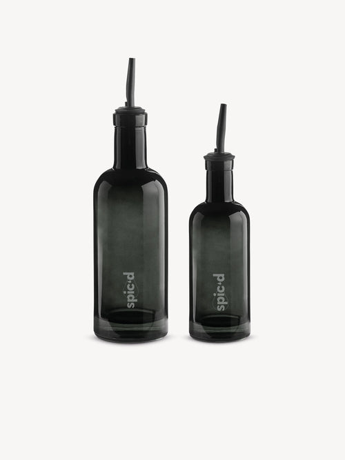 Spic'd Olive Oil Bottles 'Night Shade' with Olive Oil 450ml and 200ml