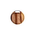 Bowls and Dishes Pure Rose Wood Serving Board round 1 juice groove Ø 30 cm