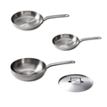 Skottsberg 'Stainless Steel' 4-Piece Pan Set