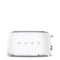 Smeg Toaster 2x4 'White' TSF02WHEU