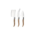 Moments Cheese Knives Olive Wood Set of 3