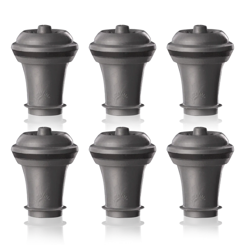Vacuvin Wine Stoppers grey 6pcs