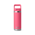 YETI Rambler 532ml Bottle with Straw Cap 'Tropical Pink'
