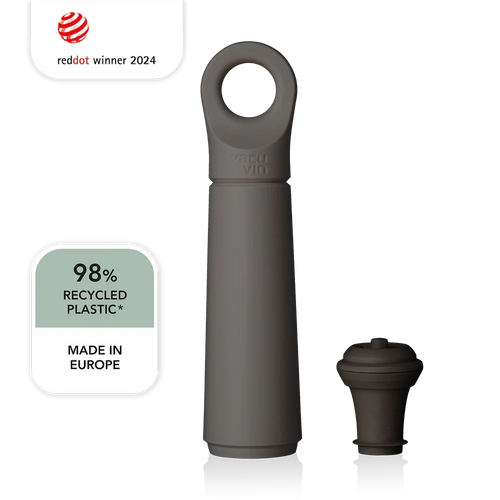 Vacuvin Wine Vacuum Pump 'Loop Graphite'
