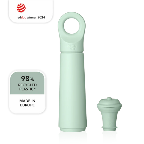 Vacuvin Wine Vacuum Pump 'Loop Jade'