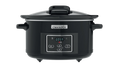 Crockpot Slow Cooker Black with Hinged Lid 4.7L CR052