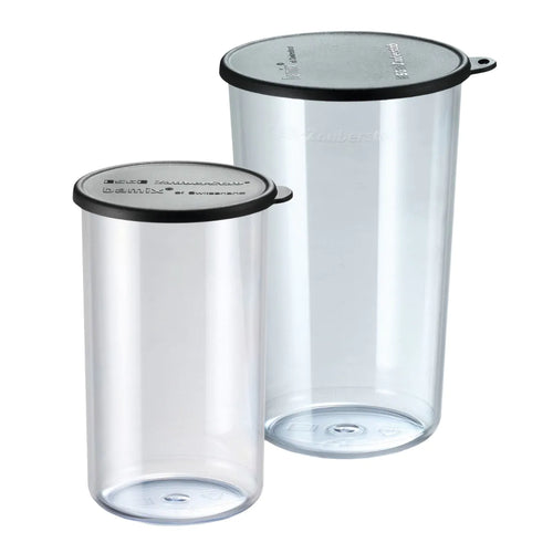 Bamix Beaker Set 400 & 600ml with Lids
