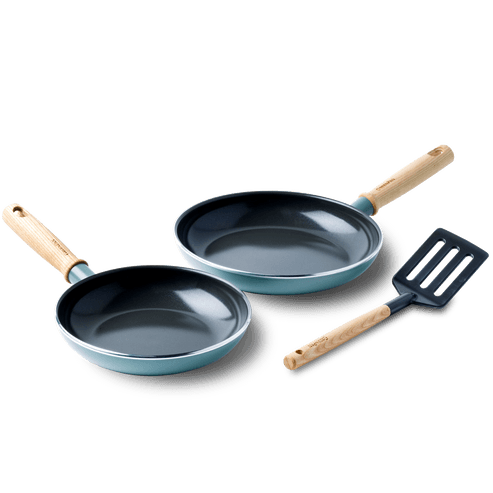 Greenpan Frying Pan Set 20/24cm 'Mayflower' with spatula
