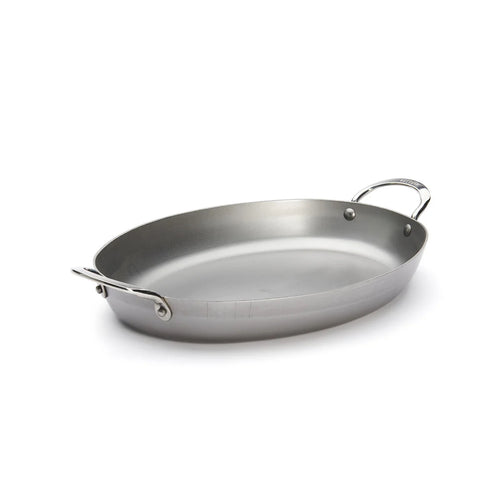 De Buyer Oval Fish Pan 36cm 'Mineral B'