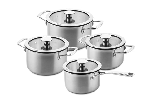 DUCQ Pannenset 4-delig Downdraft