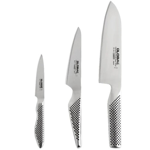 Global G-46338 - Set di coltelli da 3 pezzi - G46 / GS3 / GS38