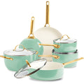 Greenpan 10-piece 'Padova Mint Green' Cookware Set