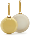 Greenpan Frying Pan Set 20/26cm 'Sunshine Yellow'