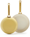 Greenpan Frying Pan Set 20/26cm 'Sunshine Yellow'