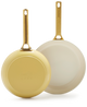 Greenpan Frying Pan Set 20/26cm 'Sunshine Yellow'