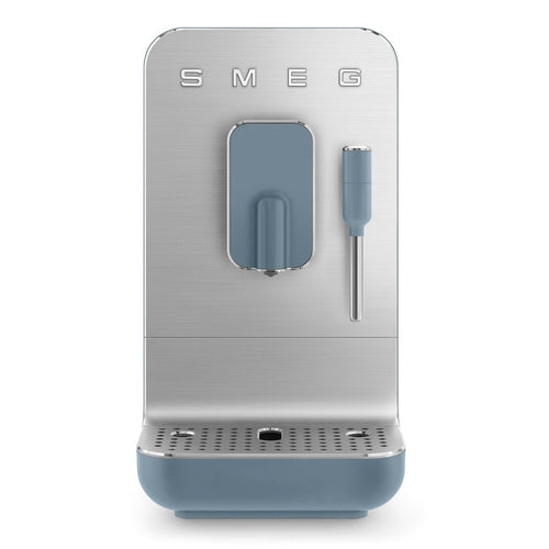 Smeg Fully Automatic Coffee Machine with Milk Frother 'Stormy Blue' BCC12SBMEU