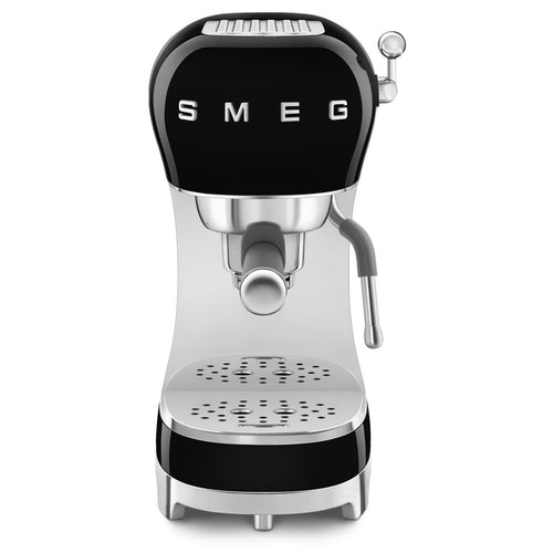 Smeg Manual Espresso Machine 'Black' ECF02BLEU