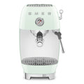 SMEG Manual Espresso Machine 'Pastel Green' ECF03PGEU