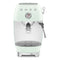SMEG Manual Espresso Machine 'Pastel Green' ECF03PGEU