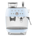 SMEG Espresso Coffee Machine 'Pastel Blue' EGF03PBEU